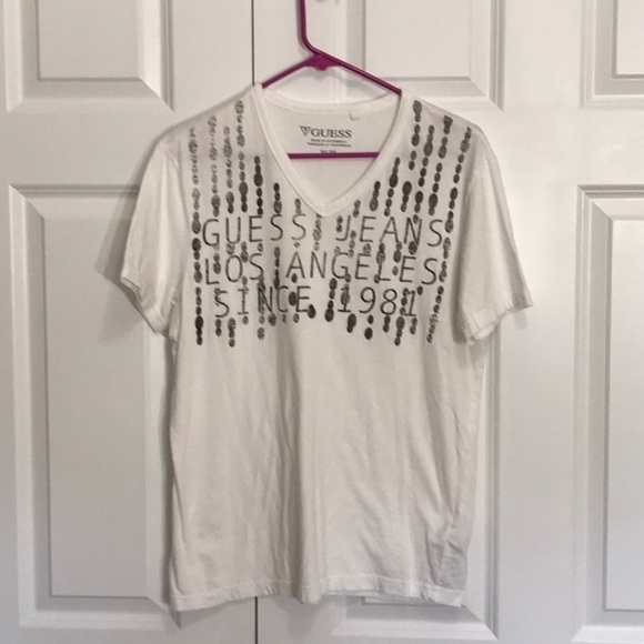 GUESS Jeans Logo Tee Shirt - Picture 1 of 5